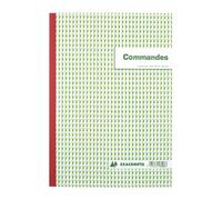 Cahier de commande Manifold Exacompta autocopiant A4 50 pages triple exemplaires