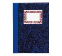 Cahier De Comptabilité Ligné Horizontal Bleu, Folio Naturel, 100 Feuilles Dohe