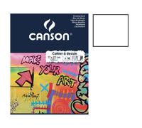 Cahier de dessin - CANSON - Uni - 125 g/m2 - 16 feuilles - 170 x 220 mm