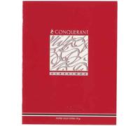 Cahier Conquerant Classique Agrafe 170X220 32P 90G Seyes Assorti