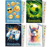 Cahier de devoirs pour l'école primaire 26/27, format A5, assortiment (4) SGP