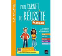 Cahier de l'élève - Français - Mon carnet de réussite - Edition 2021 - Mixte - Blanc