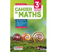 Cahier de Maths - 3e Prépa Métiers - Coll. Spirales