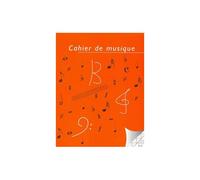 Cahier De Musique 12 Portées Et Grands Carreaux Seyes