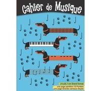 Cahier de Musique 21x29,7 cm - Partitions 12 portées - NLFBP Editions G