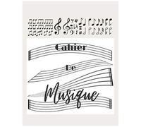 Cahier De Musique: Carnet D'écriture Musicale Cahier De Partitions Vierges À Compléter 100 Pages 6 Portées Par Page Taille : Grand Format A4 (21x29,7 Cm) 8.5"X11" Papier Blanc Idée Cadea