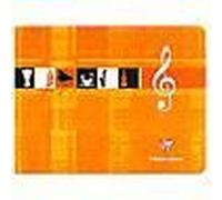 Cahier de Musique, 170 x 220 mm paysage