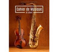 Cahier de Musique et Chant Narratik Grand Format - Pages Seyes et 12 portées alternées