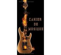 Cahier de musique Narratik 100 pages 6x9 pouces 15,24x22,86cm Couverture mate