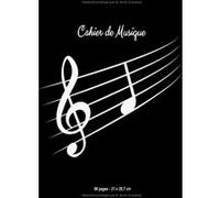 Cahier de musique Narratik A4 - 96 pages - Portées et tablatures