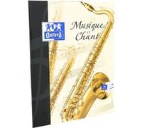 Cahier de musique et chant, 170 x 220 mm, séyès