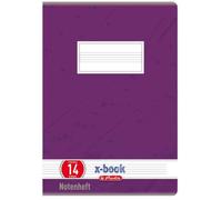 Cahier de musique x.book, A4, linéature 14, 16 pages