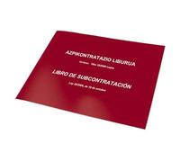 Cahier De Sous-Traitance Basque/Espagnol A4 Paysage 10 Feuilles Numérotées Dohe