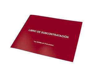 Cahier De Sous-Traitance Espagnol A4 Paysage 10 Feuilles Numérotées Dohe 10011