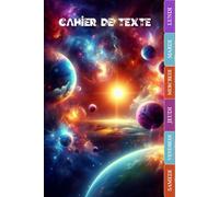 CAHIER DE TEXTE 2026 2027 ESPACE: CE1, CE2, CM1, CM2, Collège | Pratique Pour Toutes Les Matières