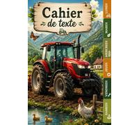 CAHIER DE TEXTE 2026 2027: TRACTEUR - CE1, CE2, CM1, CM2, Collège | Pratique Pour Toutes Les Matières