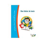 Cahier de texte hamelin serpodile pour enfants dyspraxiques dyslexiques dysgraphiques 17x22 cm 100