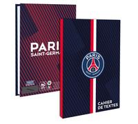 Cahier de texte scolaire - PARIS SAINT GERMAIN - Officiel - Bleu - Mixte - Recyclable