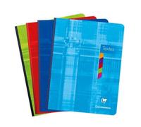 Cahier de textes brochure 17x22cm 144 pages grands carreaux Couleur aléatoire - Assortis