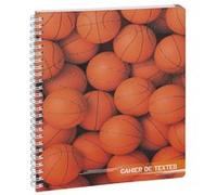 Cahier de textes Exacompta Sport spiralé Modèle aléatoire Multicolore G