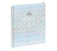 Cahier de textes Holographik Diamant 17 x 22 cm - Visuel