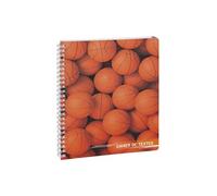 Cahier de textes Sport spiralé Modèle aléatoire
