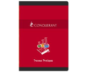 Cahier De Tp Conquerant 7 Agrafe 210X297 120P 70-90G Seyes/Uni Assorti