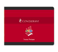Cahier De Tp Conquerant 7 Agrafe Paysage 220X170 32P 70G Uni Assorti