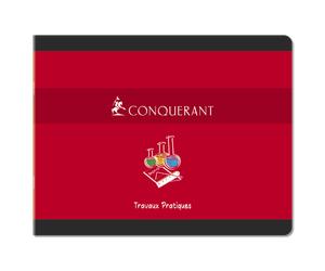 Cahier De Tp Conquerant 7 Agrafe Paysage 220X170 32P 70G Uni Assorti