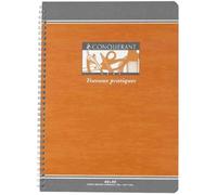 Cahier de travaux pratiques - CONQUERANT - Seyès - 60 pages - 70 g/m² - Orange