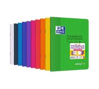 Cahier de travaux pratiques Easybook Oxford agrafe 170x220 80pages seyes/uni assorti