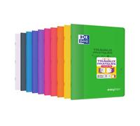 Cahier de travaux pratiques Easybook Oxford agrafe 240x320 80pages seyes/uni assorti