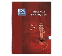 Oxford Cahier Travaux pratiques Polypro Spirale 240 x 320 mm 40+40 pages Séyès Unies