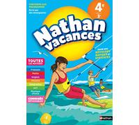 Cahier de Vacances 2026 de la 4ème vers la 3ème - Toutes les matières - Nathan Vacances collège
