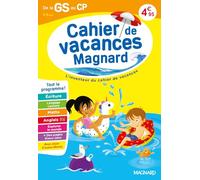 Cahier de vacances 2026, de la GS vers le CP 5-6 ans: Magnard, l’inventeur du cahier de vacances