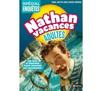 Cahier de vacances adultes 2026 - Spécial Enquêtes - 130 jeux et casse-têtes pour trouver les coupables !