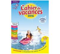 Cahier De Vacances De La 6e À La 5e 11-12 Ans - Edition 2016