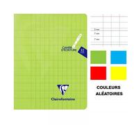 Cahier D'écriture - 17x22(Cm) - Dl 3 Mm - 32 Pages - Couverture En Polypro - Sans Spirale - Clairefontaine - Mimesys