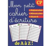Cahier d'écriture - Apprendre à écrire pour enfants dès 5 ans - CP - Lettres cursives - 105 pages - Format A4