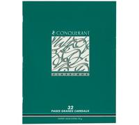 Cahier d'écriture - CONQUÉRANT - 17x22 cm - 32 pages - Grands carreaux - 90 g/m²