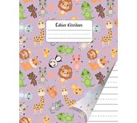Cahier d'écriture: Maternelle Double Ligne | cahier ecriture cp cursive | Livres Pour Enfants 3-5 Ans | 120 pages vierges A4 | lettres et chiffres