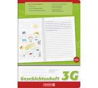 Cahier d'histoire Brunnen 104499103 classe 3 - Format A4-16 feuilles - Réglure 3G