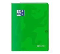 Cahier Easybook Agrafe - 17 X 22 Cm - 96p Seyes - 90g - Vert