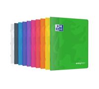 Cahier Easybook agrafe 240x320 48pages quadrillé 5/5 +marge assorti
