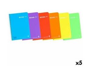 Cahier ENRI Din A4 80 Volets (5 Unités) G
