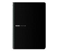 Cahier ENRI Status A4 100 Volets Noir (5 Unités)