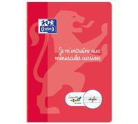 Cahier Entrainement Ecriture Cursive Oxford Serpodile Agrafe 210X297 32P Gs-Cp Bleu