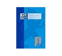 Oxford Cahier A5 – Quadrillé 5/5 mm – 32 pages – Papier blanchi sans chlore gazeux