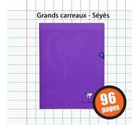 Cahier grand format Clairefontaine Mimesys A4 96 pages Violet Violet G