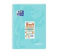 Cahier Oxford EasyBook Pastel 24 x 32 cm grands carreaux 96 pages
